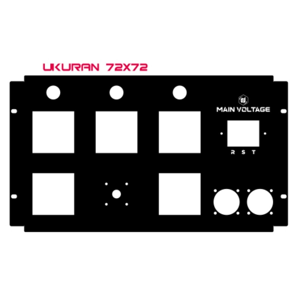 Panel listrik 3 Phase  4U+Komponen