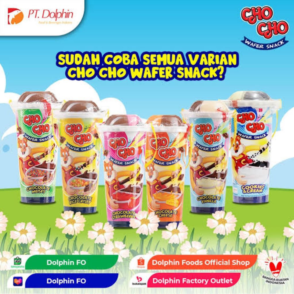 Cho cho wafer snack rice
