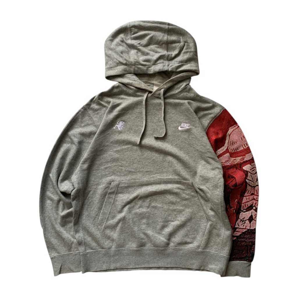 Nike Hoodie Rework (Reworked) Anime Grey 1/1