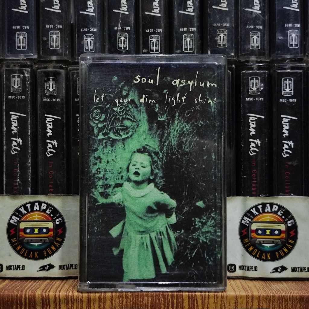 Kaset - Soul Asylum - Let Your Dim Light Shine - Radio Tape - Kaset Pita - Radio - Pemutar Kaset - R