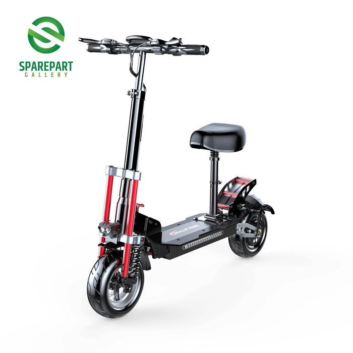 SEALUP Q23 Electric Scooter Skuter Listrik Otoped 12inch 48v1000w Motor Ban Tubles dengan Double Sus