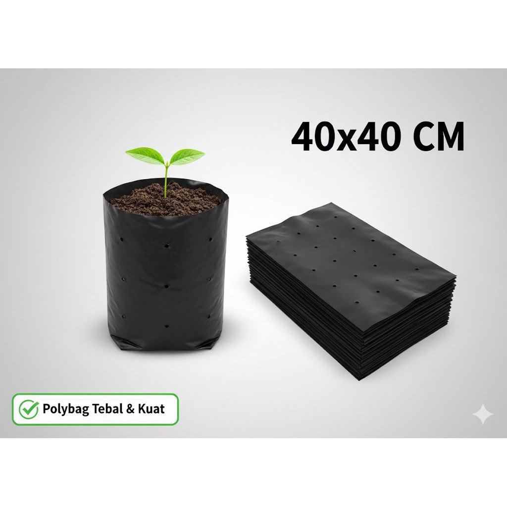 Plastik tanaman Polybag 40x40 isi 15 lembar