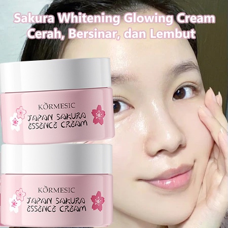 40g Sakura Whitening clowing cream Whitening Anti Aging Remove Perbaikan Retinol Night Cream Anti-ke