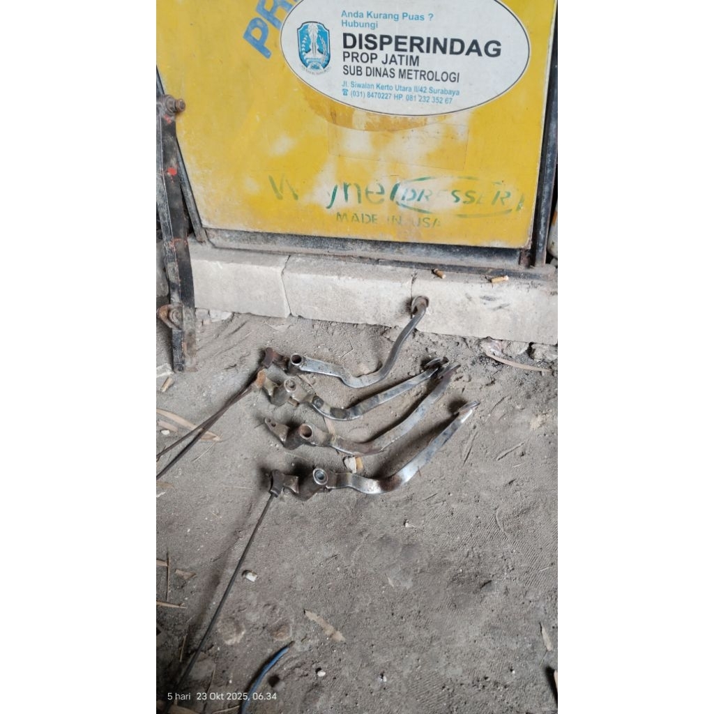 pedal rem kawasaki blitz r