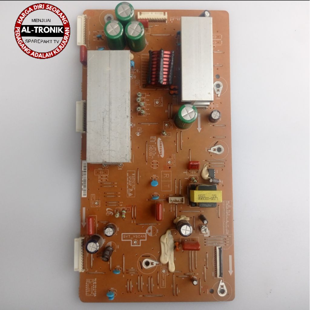 Y SUSTAIN TV PLASMA SAMSUNG 43 INCH MODEL PS43D490 Y MAIN Y BOARD Y SUS PS 43D490