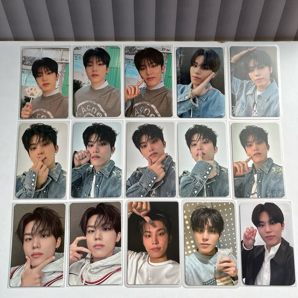 Treasure Photocard aab Park Jeongwoo - era Pleasure / Yellow (pc, ld, pob)