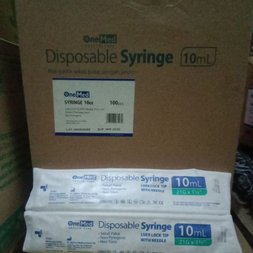 Disposible syringe 10ml Onemed