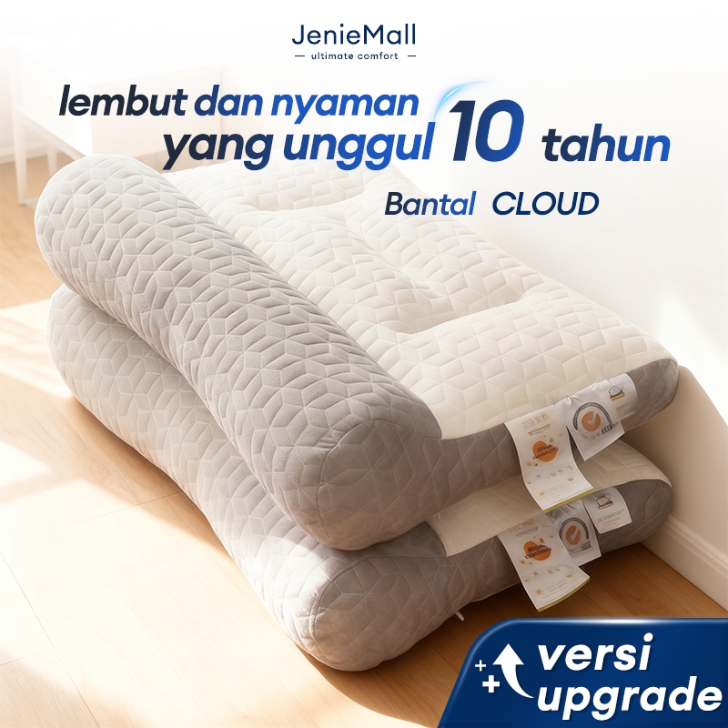 Bantal Tidur Kesehataan Traksi Leher Bantal Latex Bantal Kesehatan Tidur Rebound Cepat uk 65x40x14cm