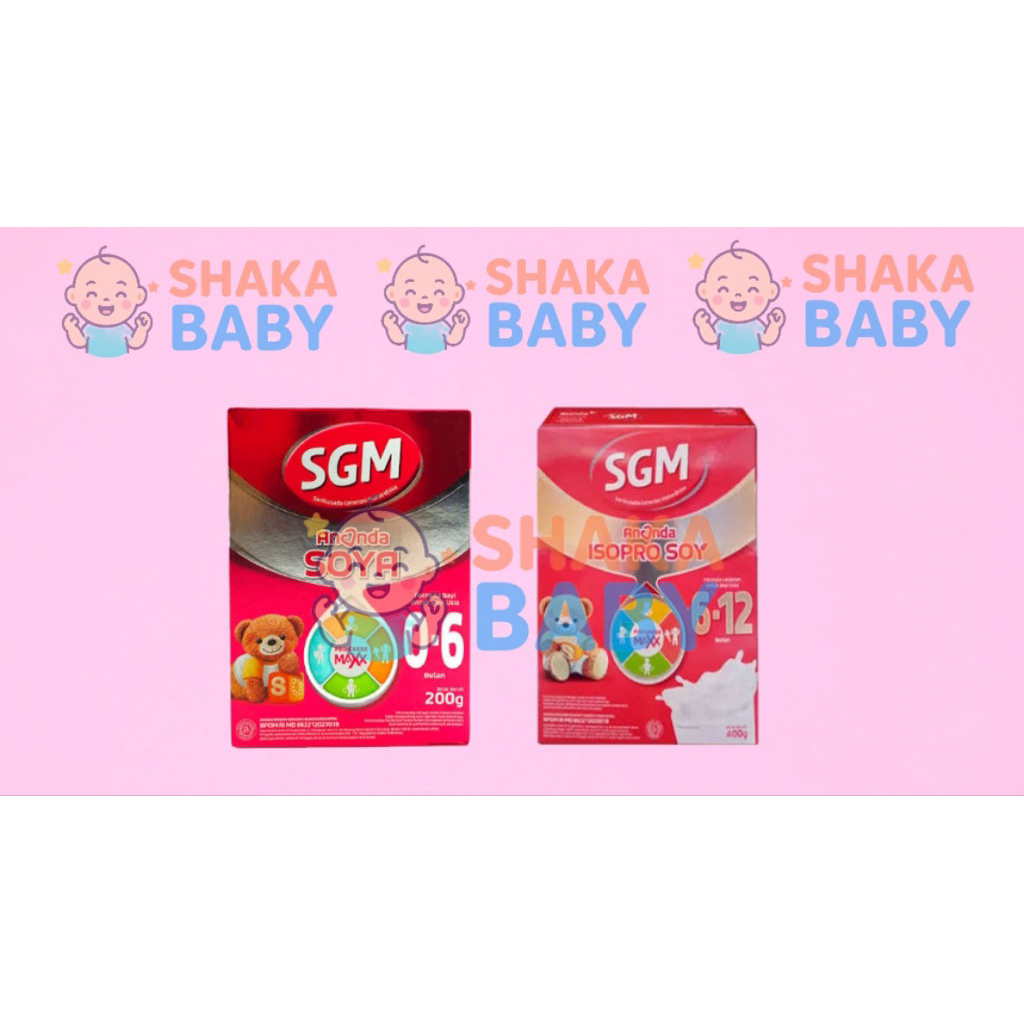 SUSU FORMULA SGM EKSPLOR ISOPRO SOYA 0-6 bulan 200gr dan 6-12 bulan 400gr