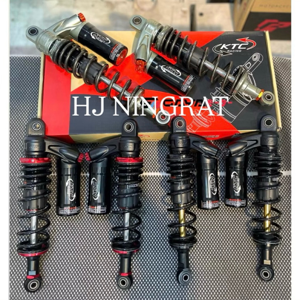 Shock KTC Gufo 320MM Black Red RXKing Revo Absolut grand Black Red Original KTC Racing SHOCK BREAKER