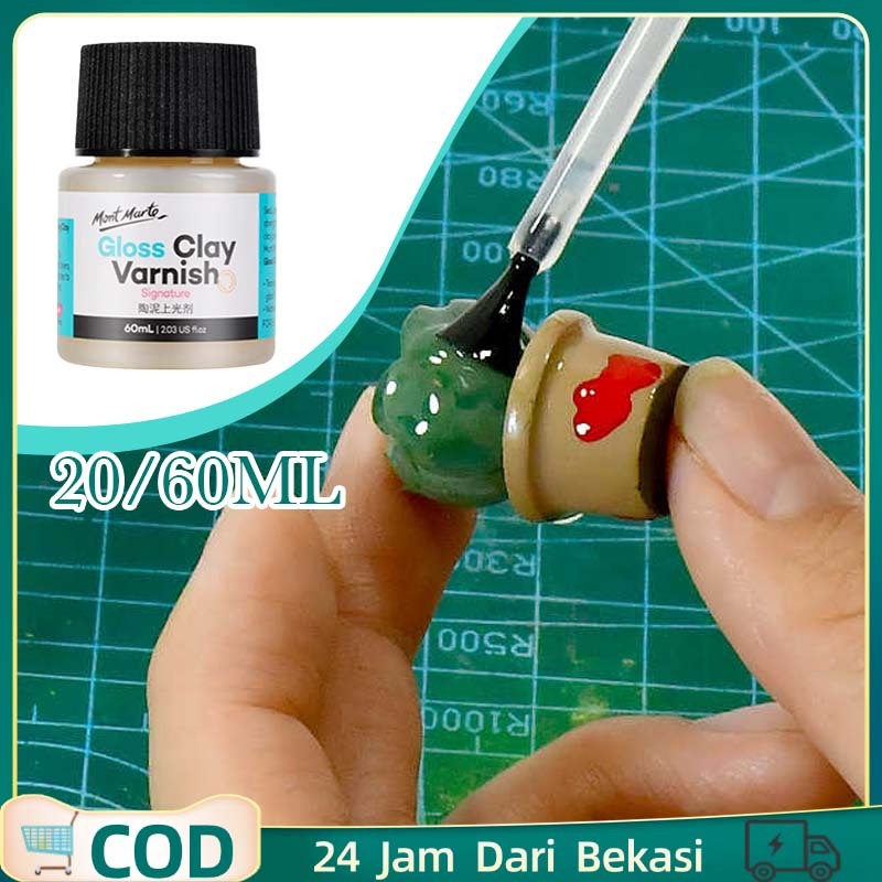 20ml 60ml Clay Varnish Glossy Varnish Clay Varnish Glossy Clay Gloss Varnish