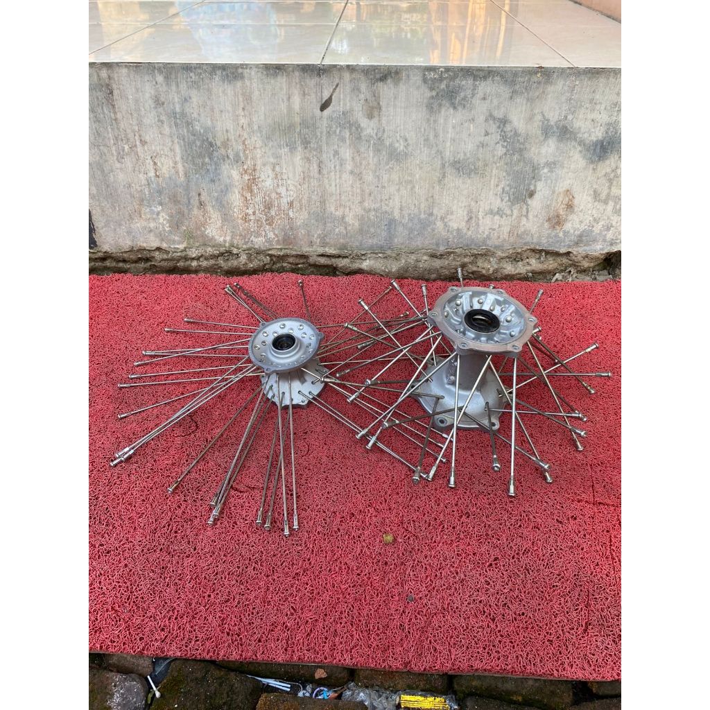 tromol set Yamaha WR Bonus Jari jari Ori WR155 R Ring 18