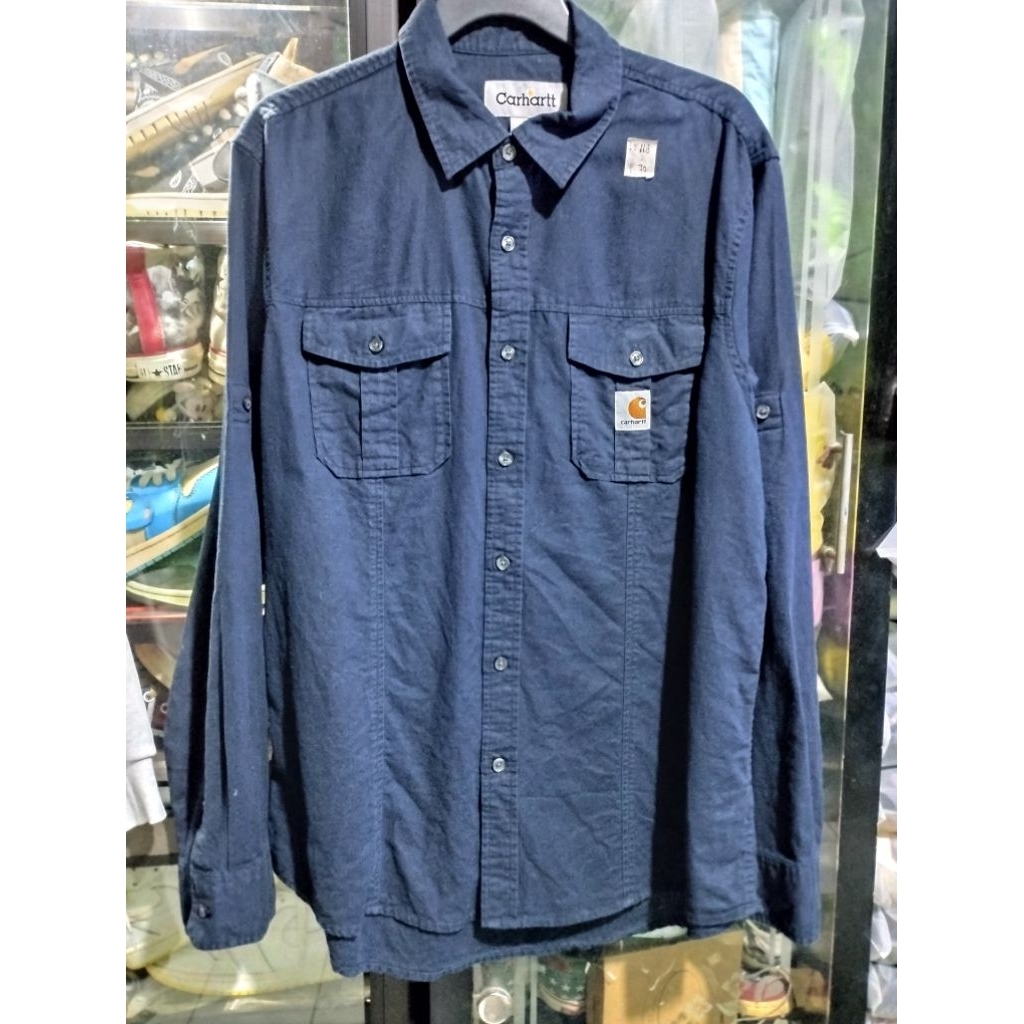 KEMEJA CARHART NAVY