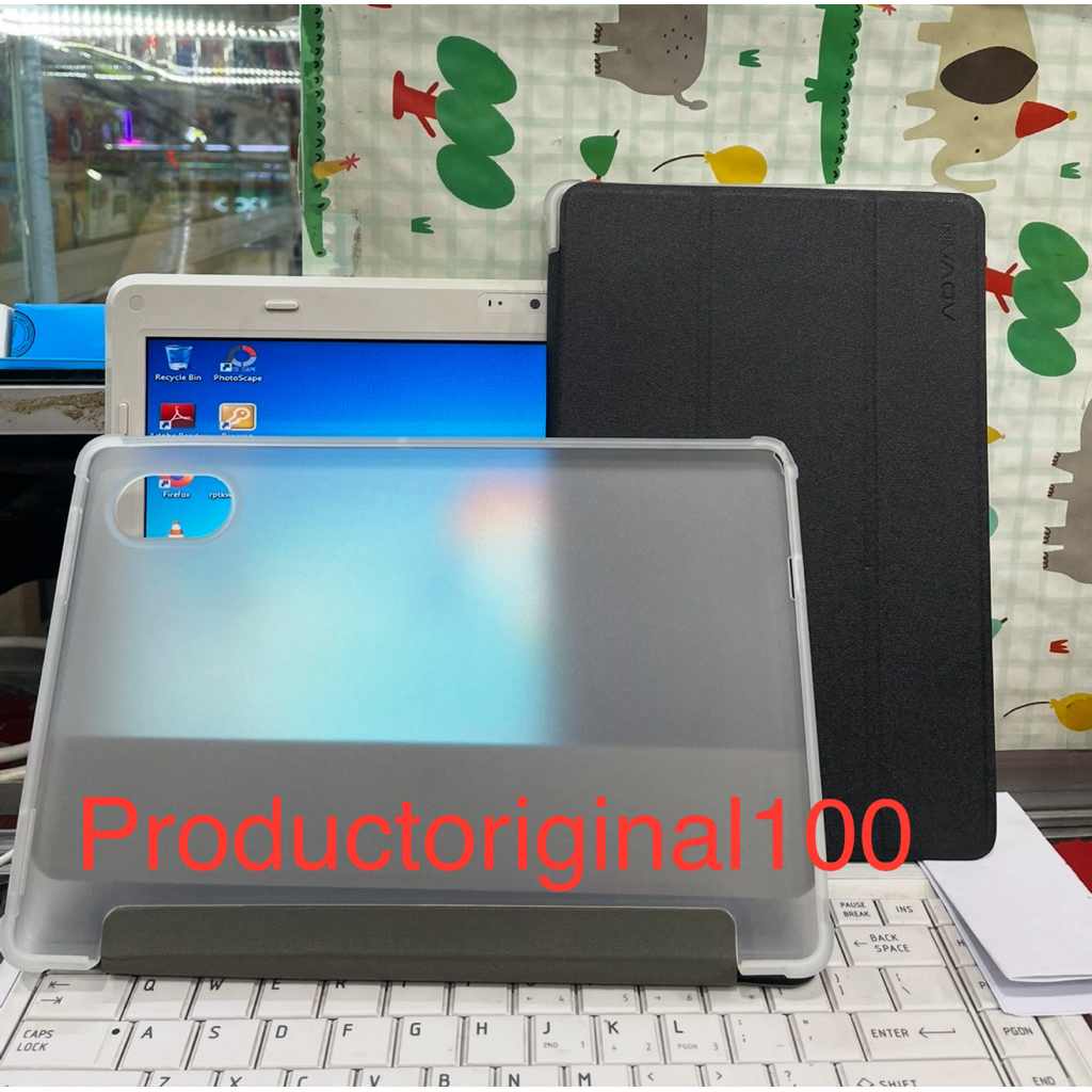 Case Tab Advan VX Neo 10.1" Flip Casing Tab Advan VX Neo Cover Advan Tab VX Neo