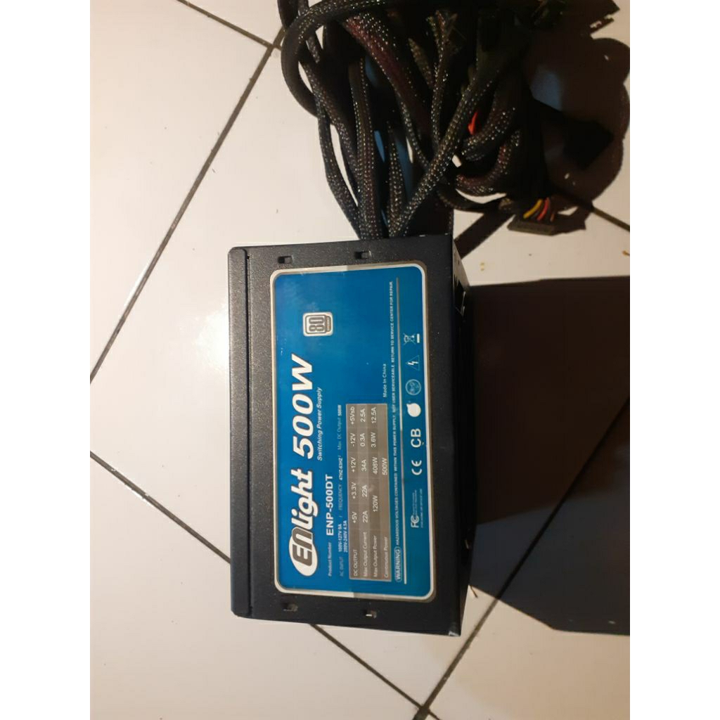 Power Supply PSU enlight 500W
