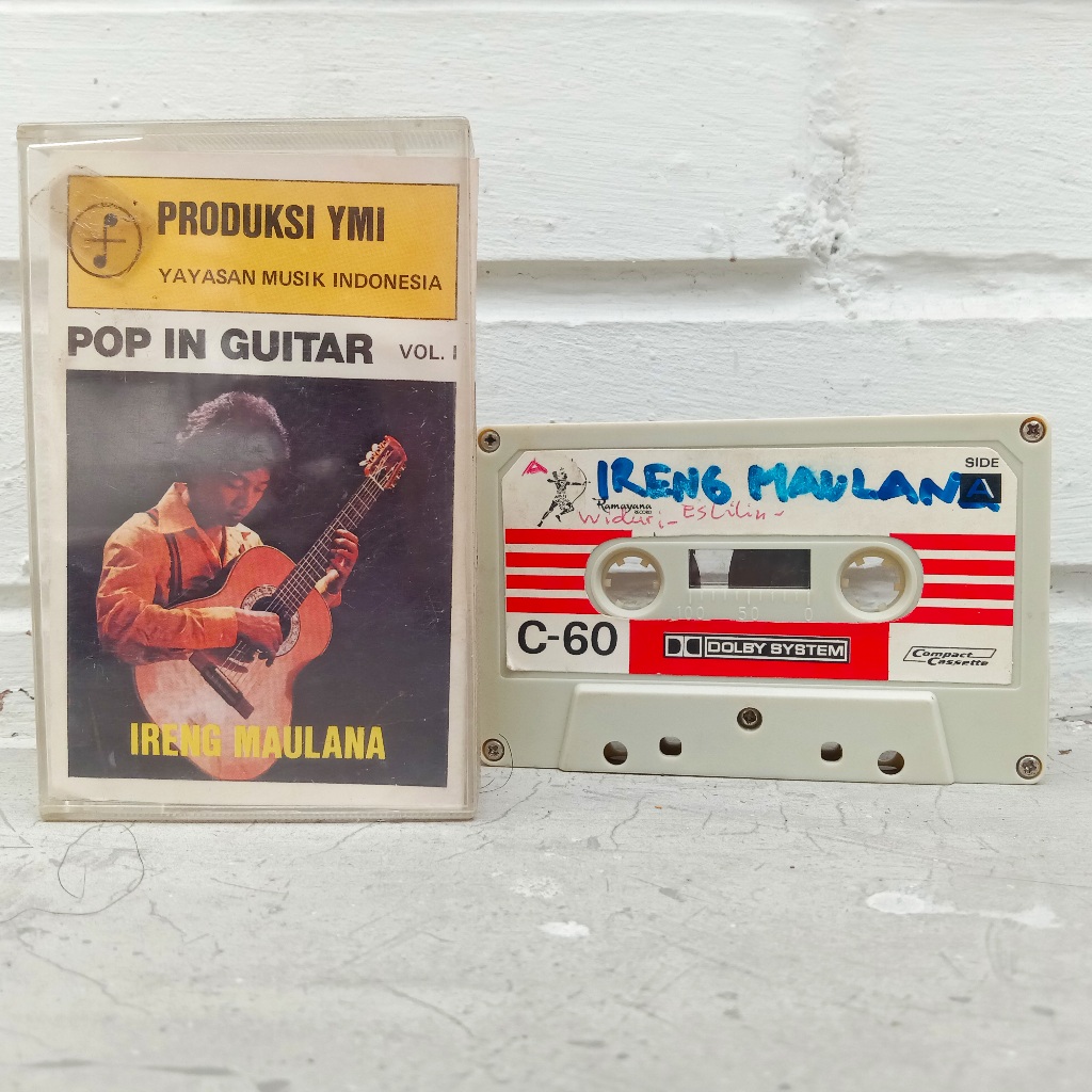 Kaset Pita Ireng Maulana – Pop in Guitar Vol.1 | Koleksi Musik Jazz & Pop Indonesia Lawas
