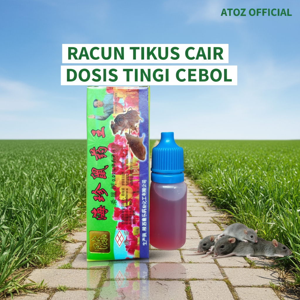 RACUN TIKUS CAIR DOSIS TINGGI 0,99% CEBOL/ RACUN TIKUS CAIR TERAMPUH