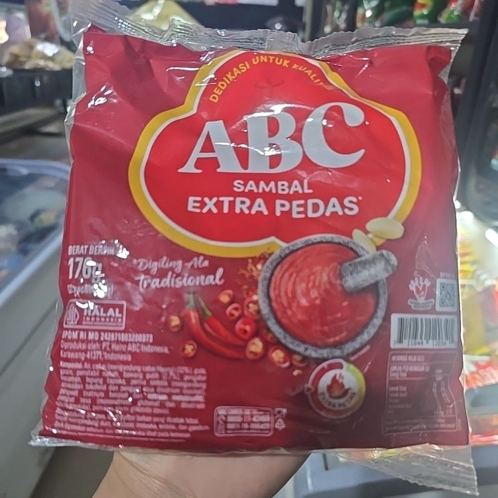 ABC Saus Extra Pedas Sachet isi 22