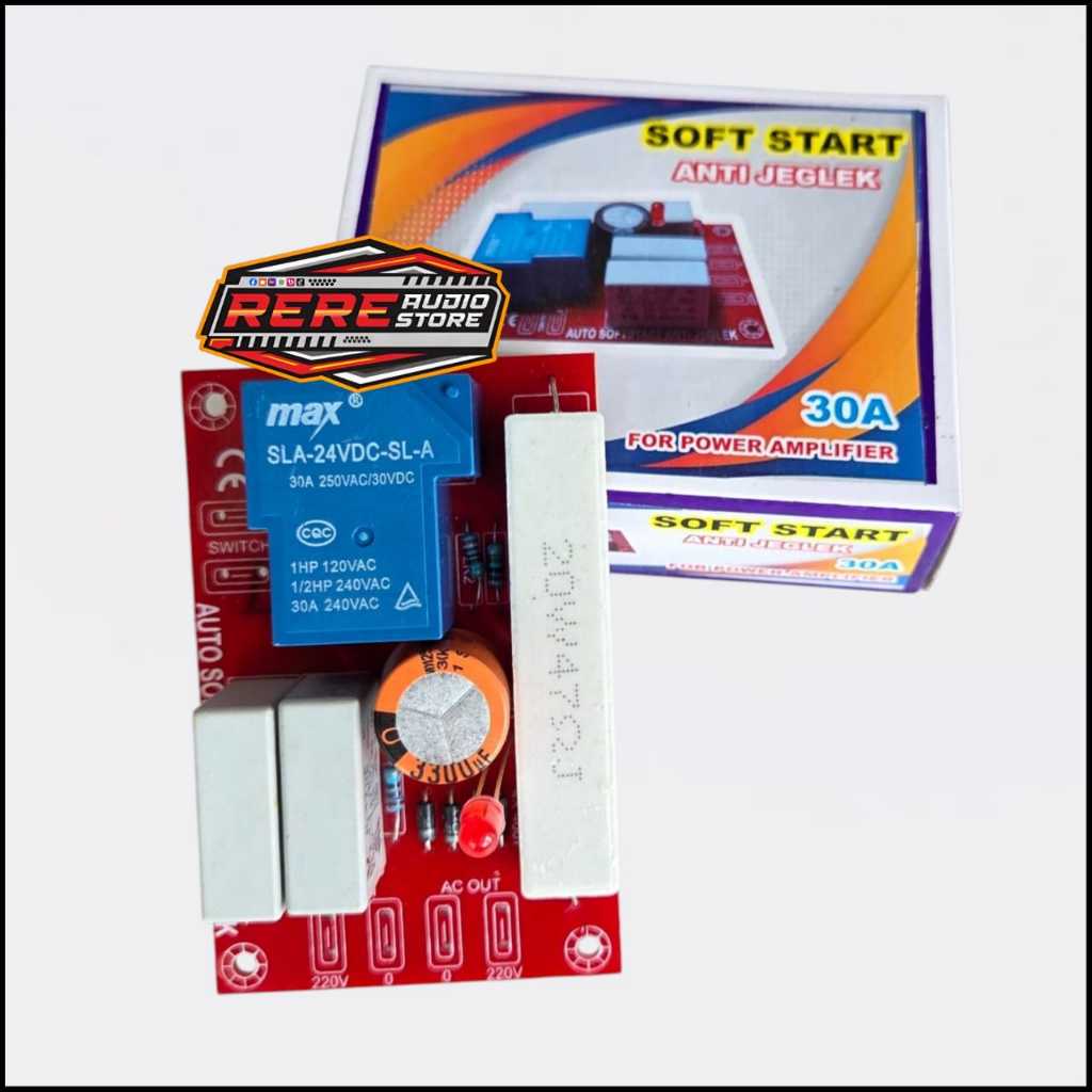 Kit SOFTSTART SOFT START RELAY (anti jeglek)