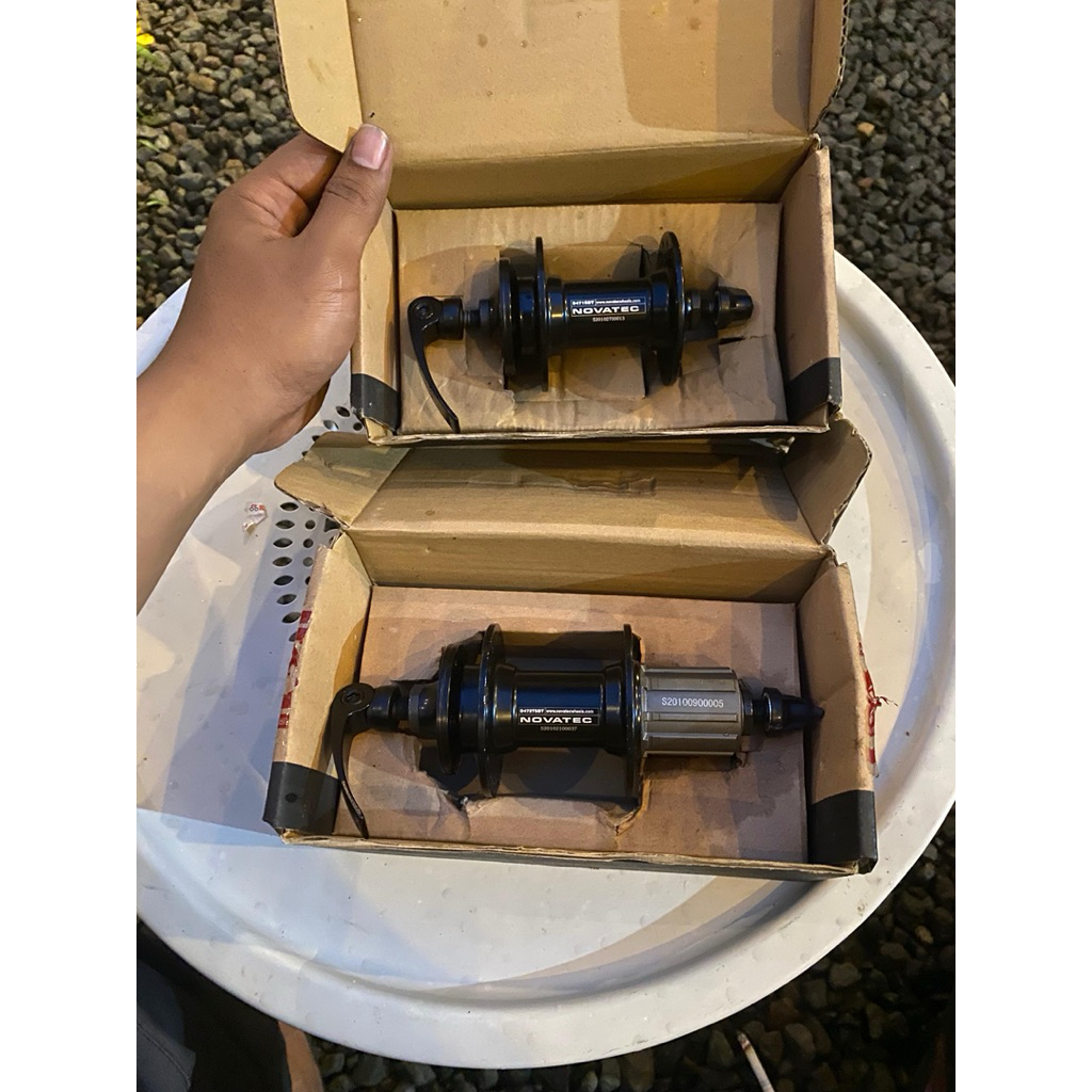 Hub FreeHub Novatec QR Disc