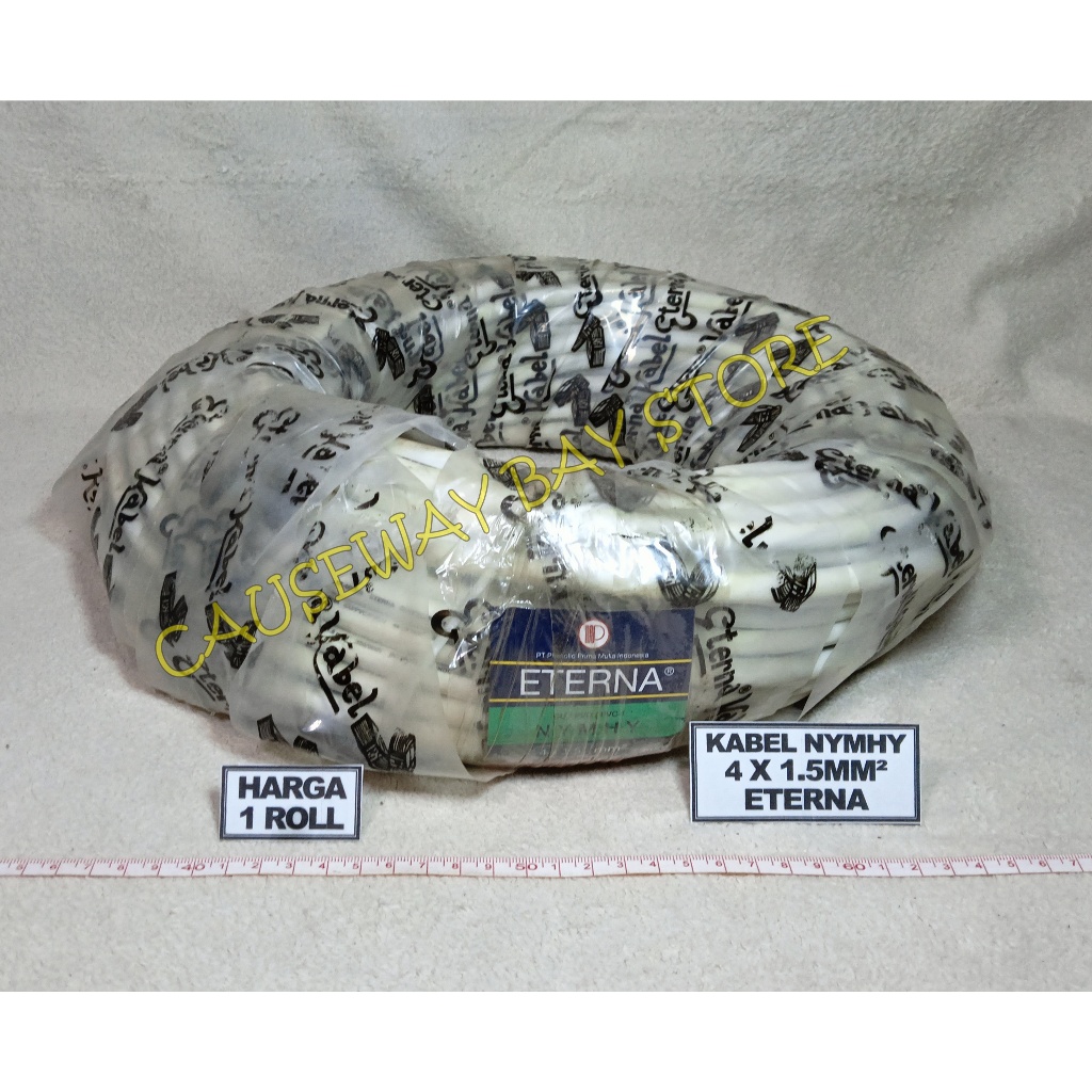 KABEL NYYHY/NYMHY (SERABUT) 4X1.5 ETERNA 1 ROLL(50METER)