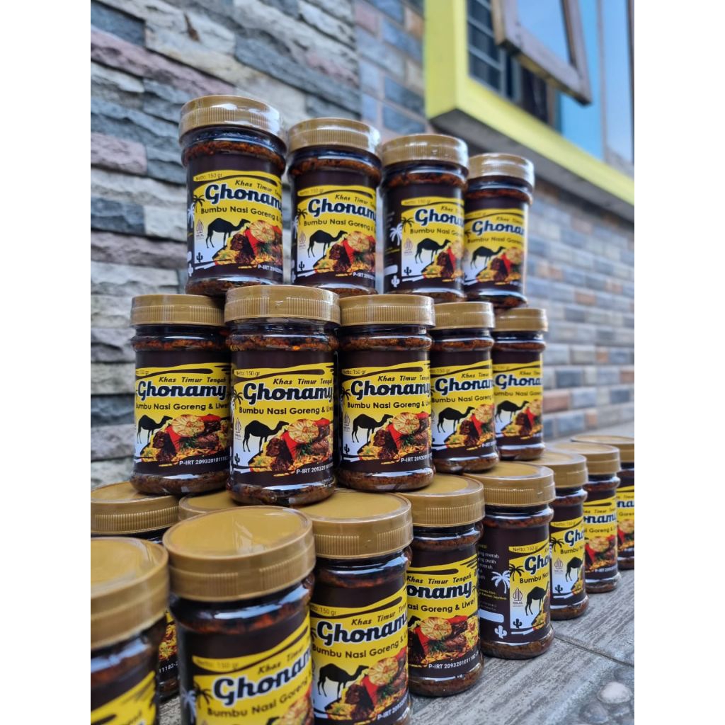 Ghonamy - Bumbu Instan Nasi Goreng Kebuli Timur Tengah Asli - 150 gr