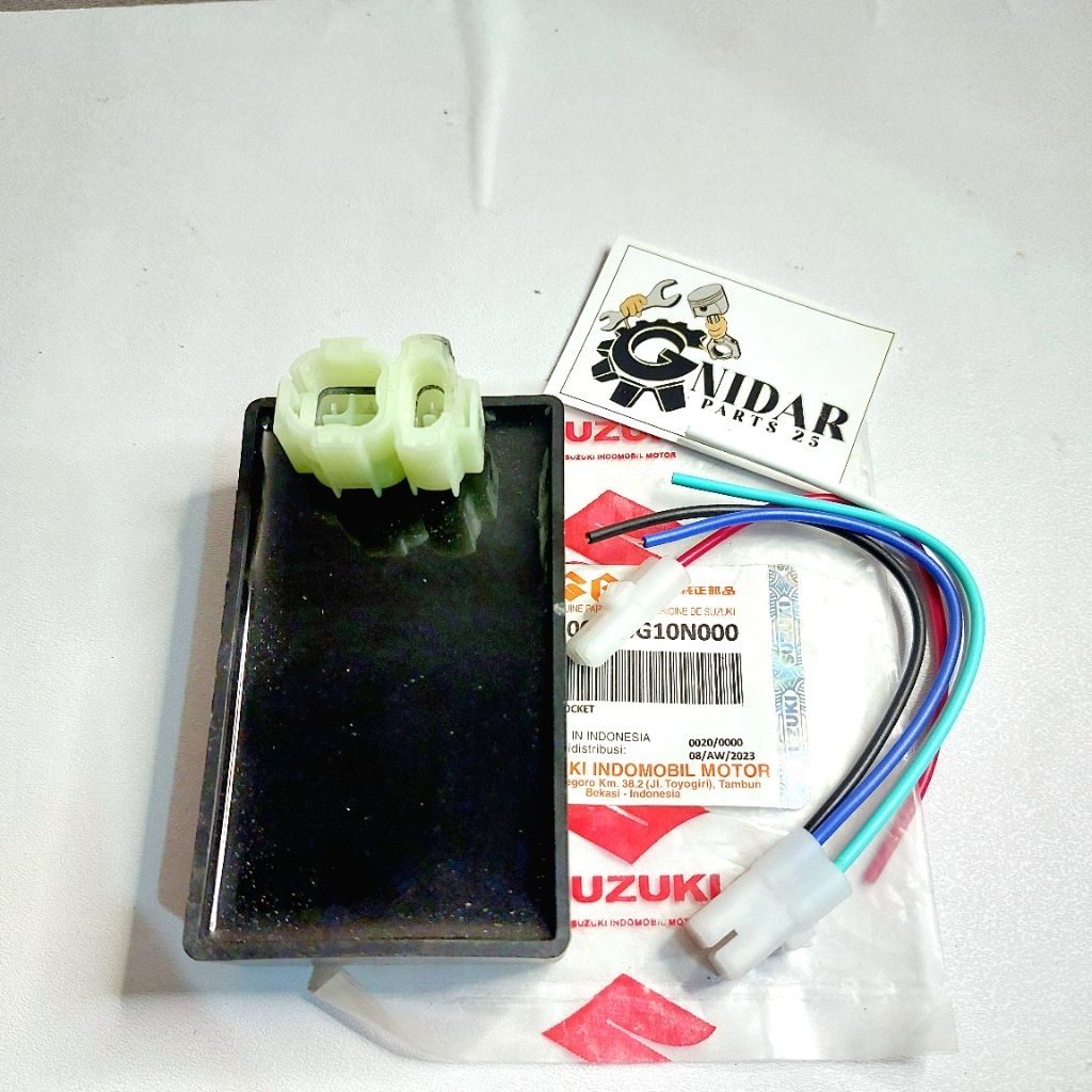 CDI UNIT ASSY + SOCKET CDI SUZUKI SHOGUN 110 SHOGUN KEBO SHOGUN 110 R