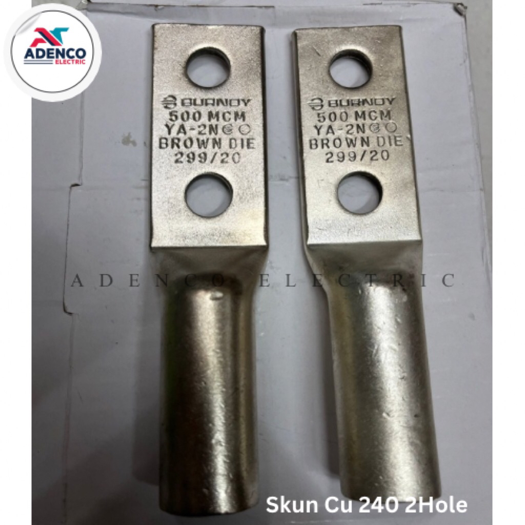 Skun Kabel Tembaga 240mm 2 Lubang/Skun CU 240mm