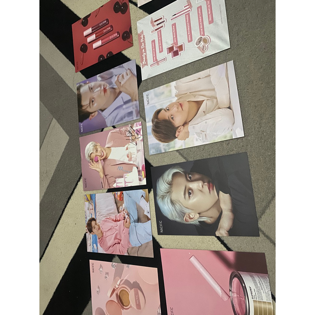 Chanyeol EXO x Nacific postcard official