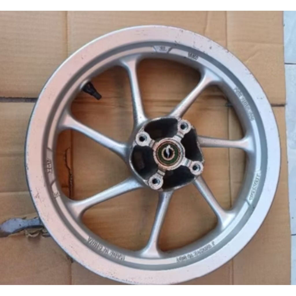 PELEK DEPAN HONDA SCOOPY DONAT RING 12 COPOTAN ORIGINAL