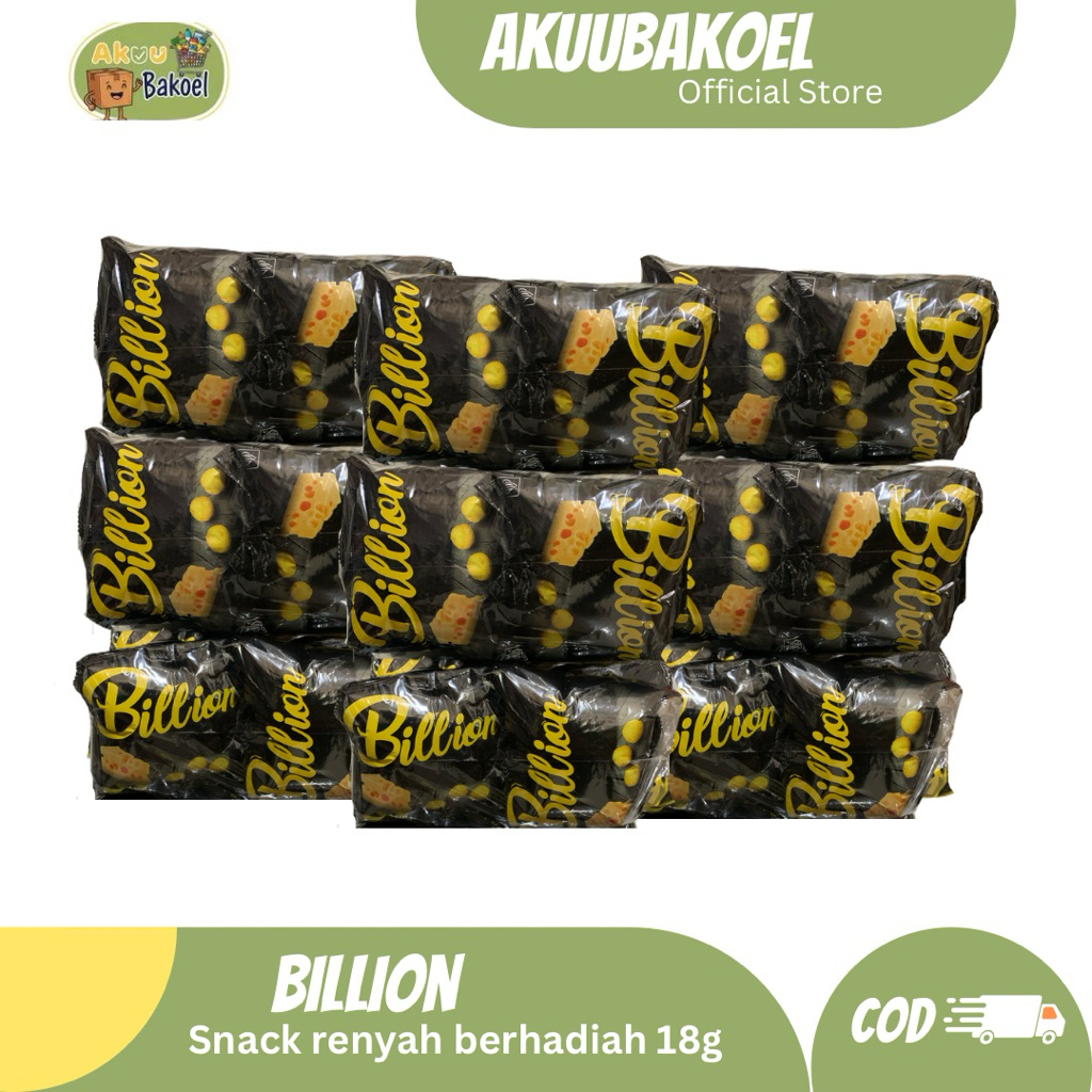 AE125- snack billion berhadiah 18gx10pcs (renceng)