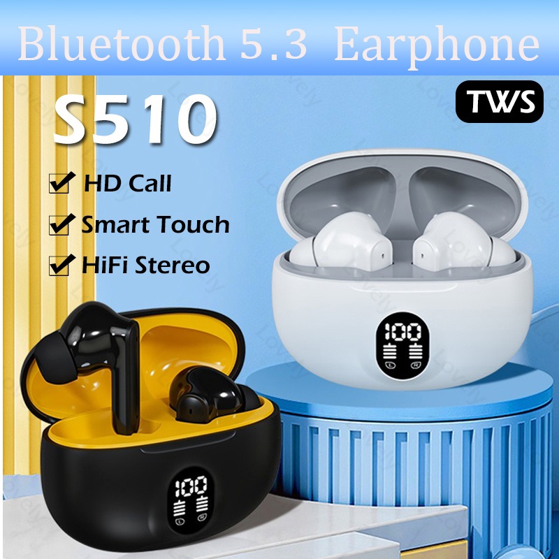 TWS-S510-Headset-Wireless-Stereo-Bluetooth Headset-Bluetooth V5.3