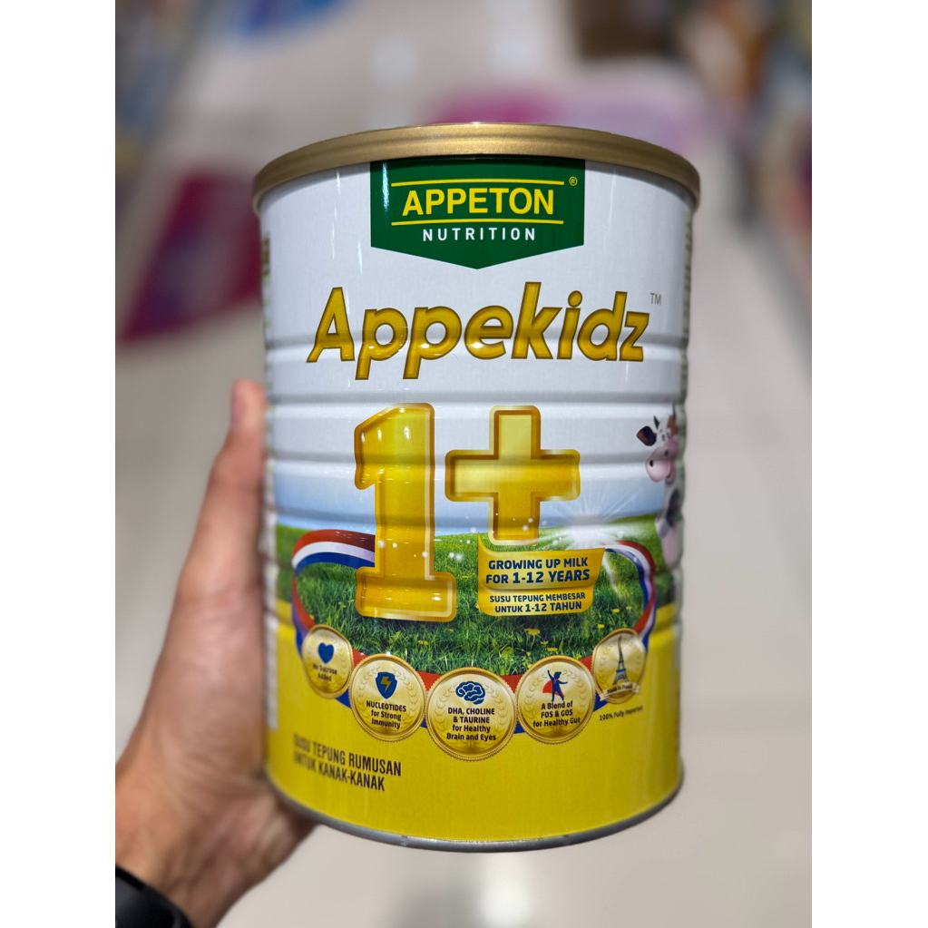 Appeton Appekidz 1+ susu rumusan anak anak 1-12thn kemasan 900gr