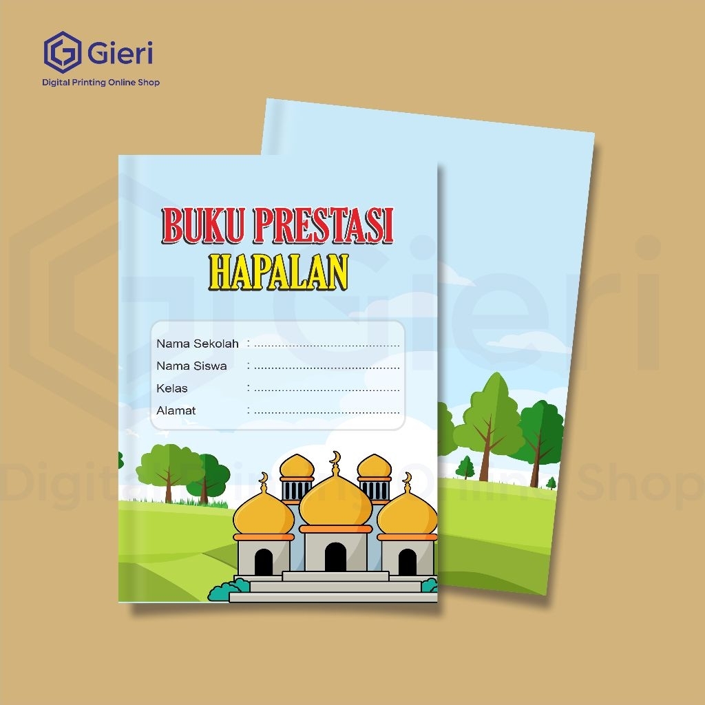 Buku Prestasi Hafalan Anak
