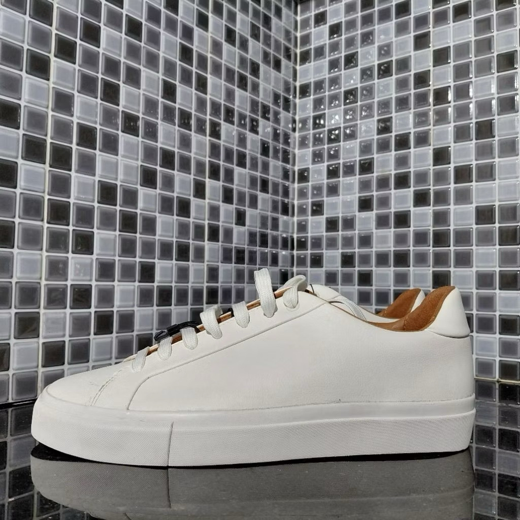 ZARA SEPATU ORTHOLITE BASIC SNEAKERS LACE UP PUTIH BARU ASLI ORIGINAL