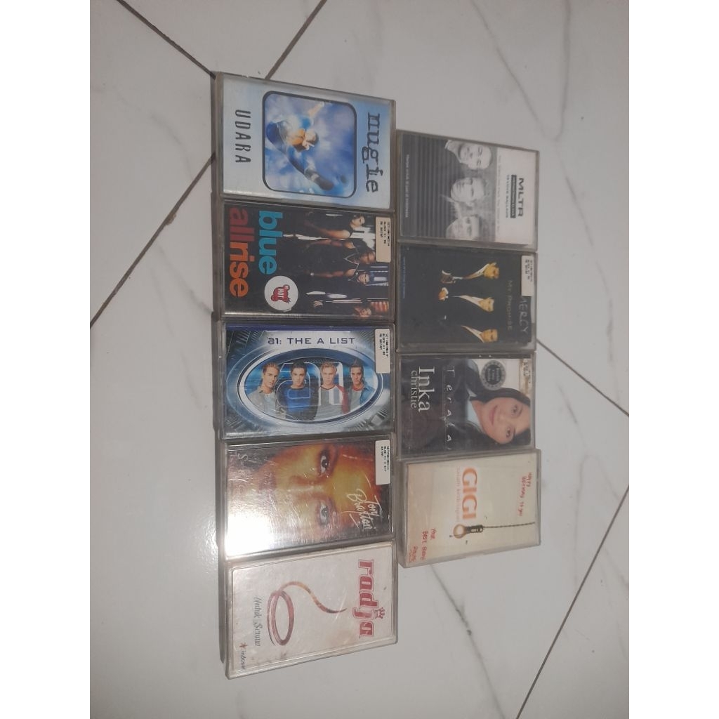 kaset pita jadul /khusus borongan 9 kaset