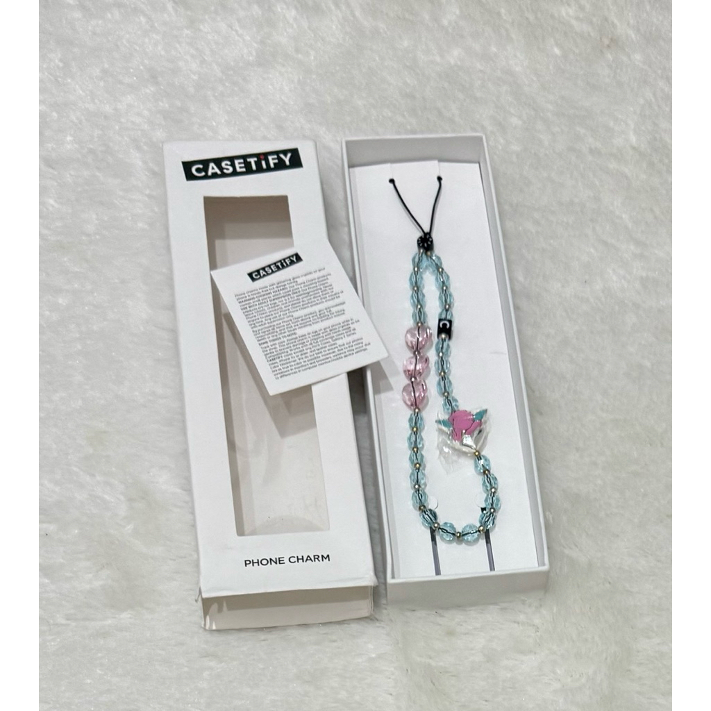 Casetify Cupid Phone Charm - Love Blue Original Gantungan Hp