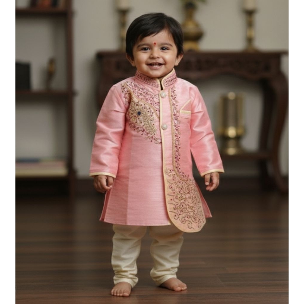sherwani baju india anak cowok umur 1 2 3 4  tahun kurta baju koko kids