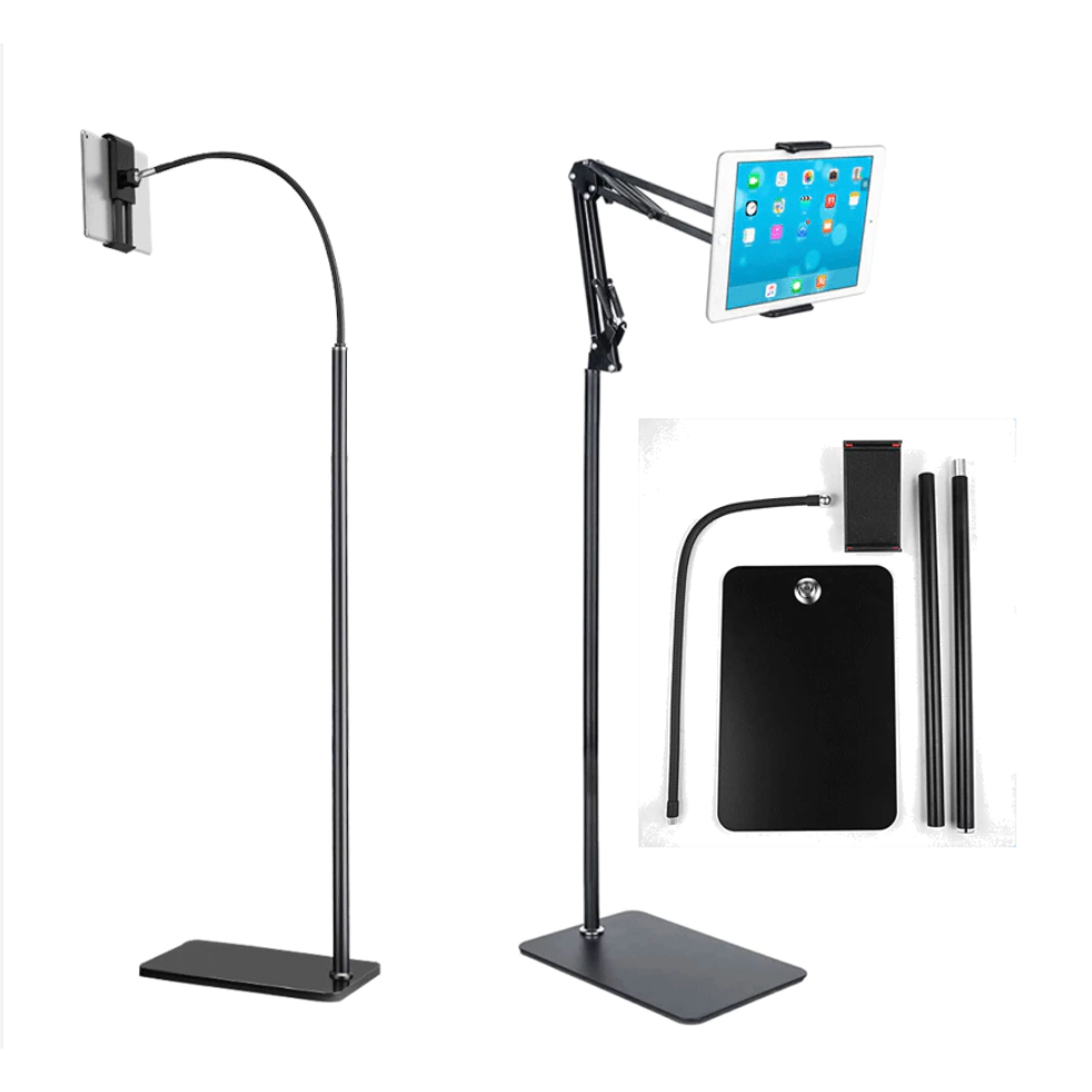 Lazypod Lantai Holder Hp Tablet Adjustable Stand / Lazypod Lantai 1.75M Phone Holder Stand