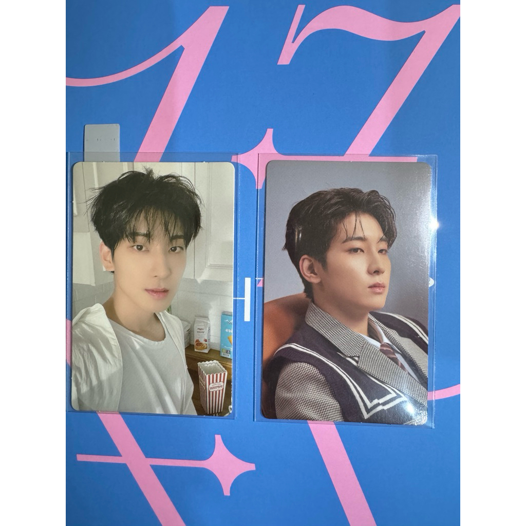 Pc Photocard Seventeen Wonwoo Popcorn Official Ready Stock