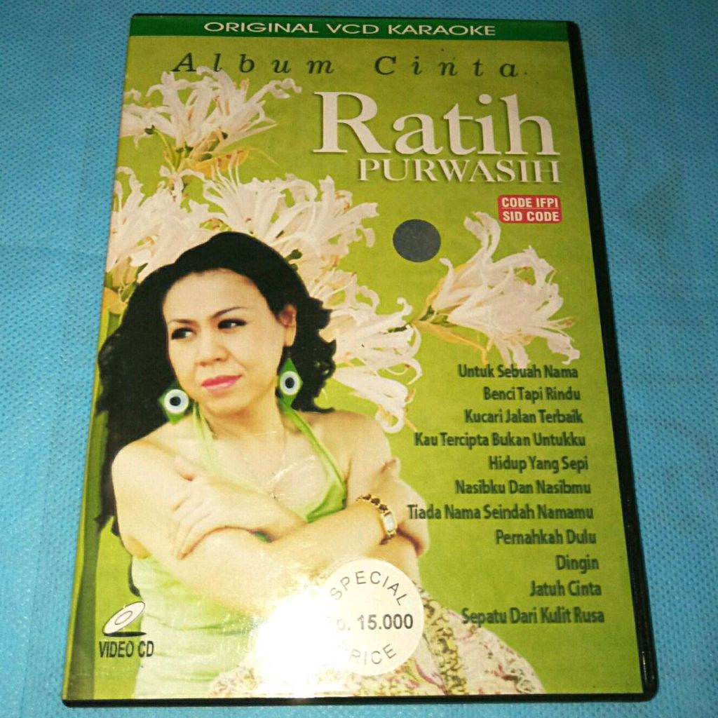 VCD Ratih Purwasih - Album Cinta VCD Karaoke