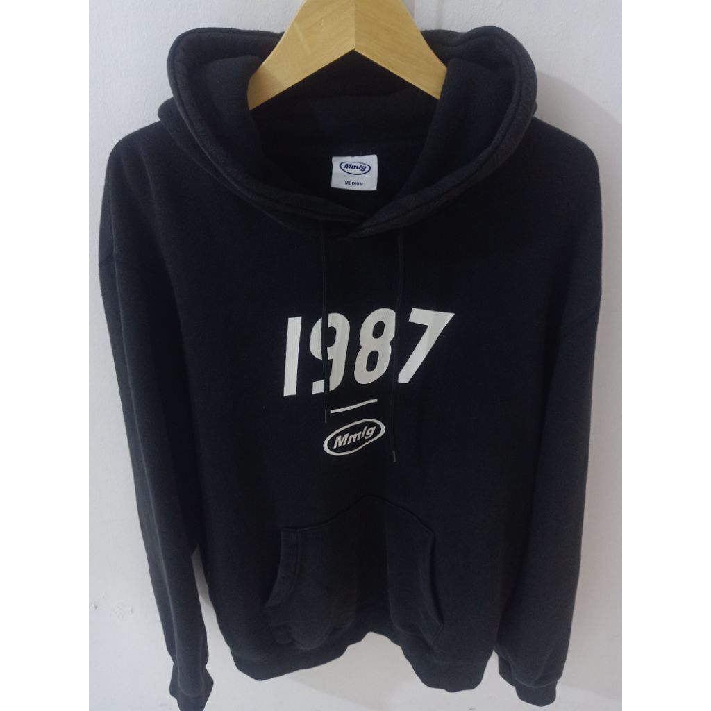 Hoodie MMLG 1987 HITAM Original