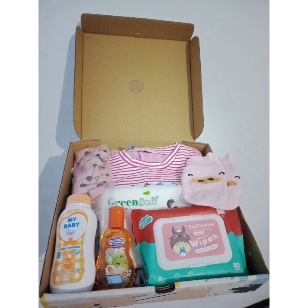 Hampers Bayi Murah + bungkus kado/pita