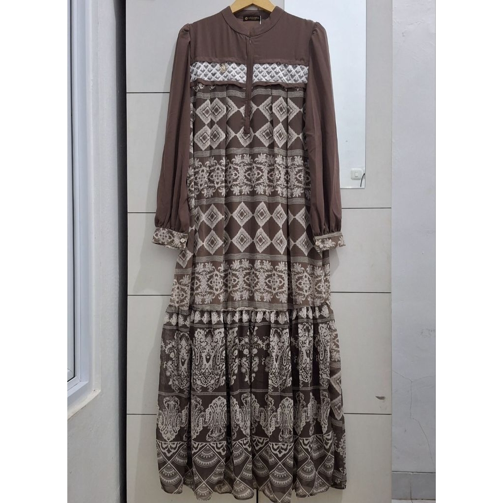 GAMIS AZZAHRA CERUTY PREMIUM / GAMIS AZZAHRA MEWAH MURAH