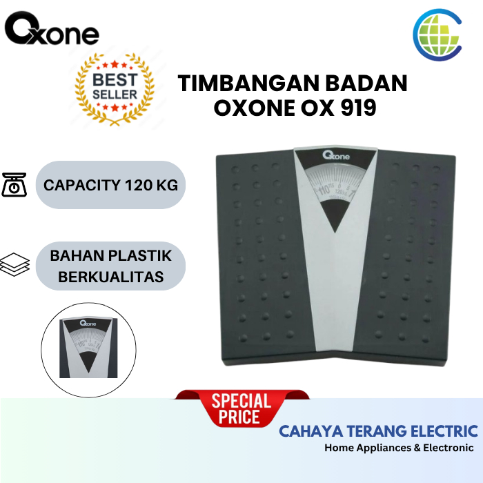 OXONE Timbangan Badan Analog Jarum OX919