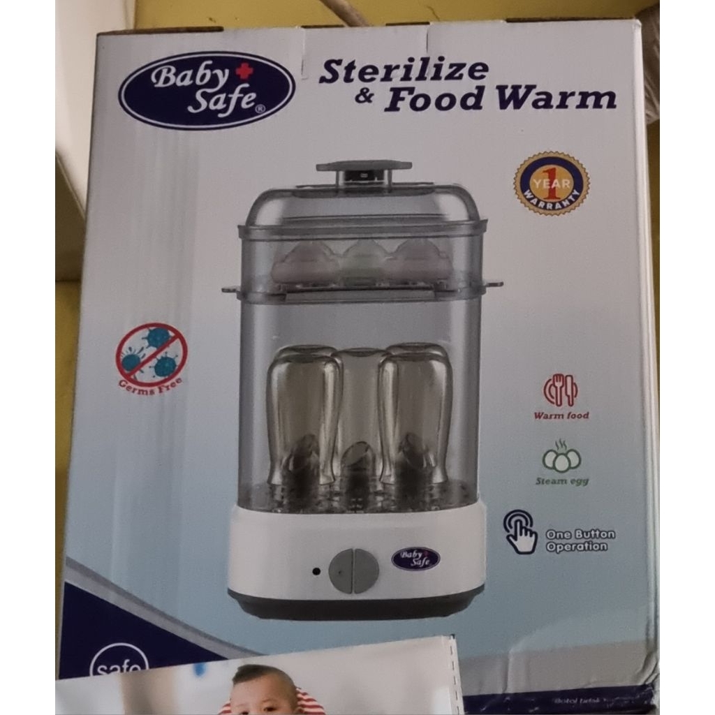 Baby Safe Steril botol susu dan food warm
