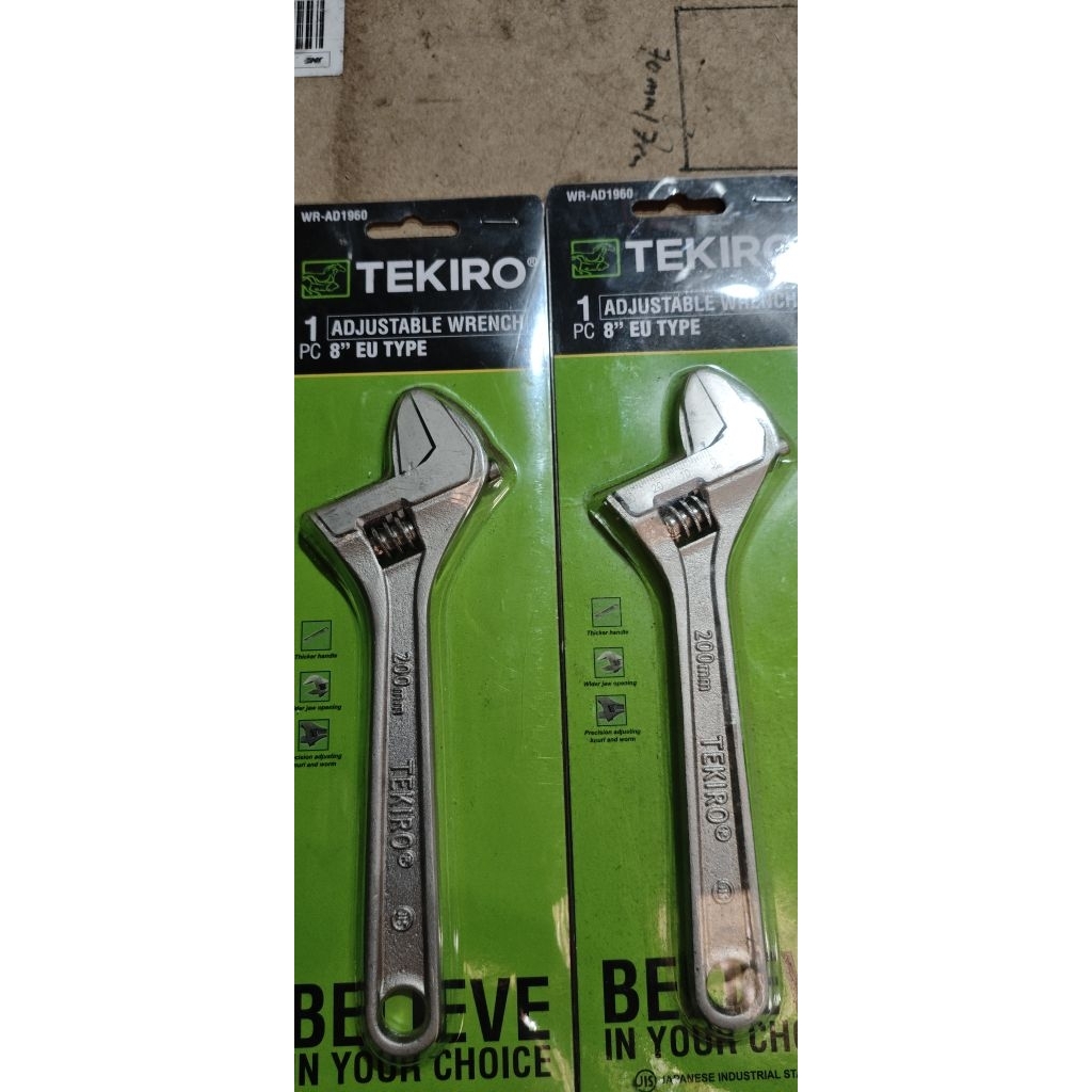 kunci inggris tekiro 8 inch