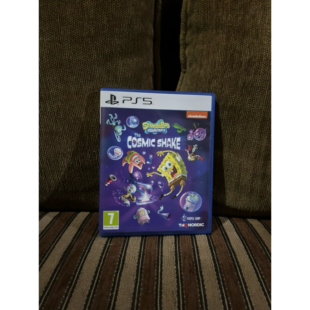 Bd Kaset Spongebob SquarePants The Cosmic Shake Ps5 Games Spongebob Square Pants