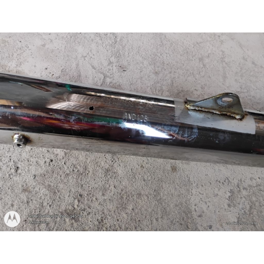 knalpot Honda Kirana original copotan