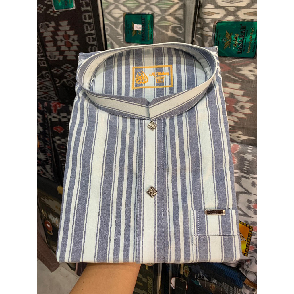 Baju Koko Al madani Motiv salur